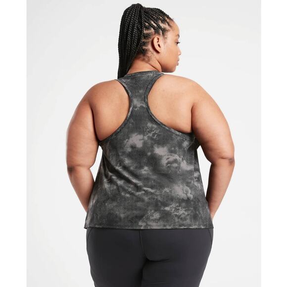 NWT Athleta Ultimate Train Printed Tank - 1X - Nebula Black - 1X - Picture 2 of 4